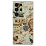 Device Love Travel Map Mobile Skin