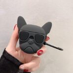 Device Love Apple Airpods  Case Cover  Black Dog - Image 4