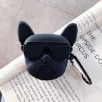 Device Love Apple Airpods  Case Cover  Black Dog - Image 3