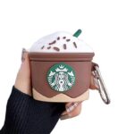 Device Love Apple Airpods  Case Cover Cold Coffee Chocolate