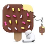 Device Love Apple Airpods  Case Cover Ice Cream Chocolate