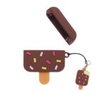 Device Love Apple Airpods  Case Cover Ice Cream Chocolate - Image 3