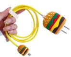 Device Love Charger & Cable Protector Cover Burger