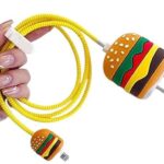 Device Love Charger & Cable Protector Cover Burger