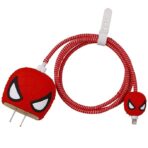 Device Love Charger & Cable Protector Cover Spiderman