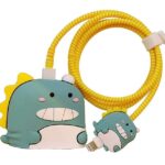 Device Love Charger & Cable Protector Cover Dinosaur