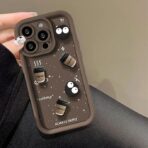 Device Love iPhone 15 5G Cute Fun Cartoon 3D Coffee Silicone Case Brown - Image 4