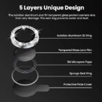 Device Love Camera Lens Protector iPhone 13 Silver - Image 6