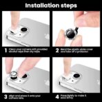 Device Love Camera Lens Protector iPhone 13 Silver - Image 7