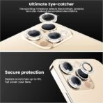Device Love Camera Lens Protector iPhone 13 Pro Max Gold - Image 6