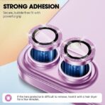 Device Love Camera Lens Protector iPhone 16 5G & iPhone 16 Plus  5G Pink - Image 4