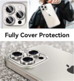 Device Love Camera Lens Protector iPhone 16 Pro & 16 Pro Max Titanium Brown - Image 5