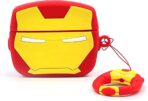 Device Love Air pods Case Cover  Iron Man