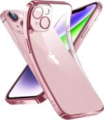 Device Love iPhone 15 Case Electroplating Pink