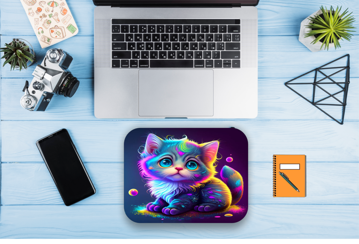 Device Love TIGER Large Gaming Mouse Pad Size (585 mm x 280 mm x 3mm) ( - Image 1