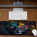 Device Love TIGER Large Gaming Mouse Pad Size (585 mm x 280 mm x 3mm)