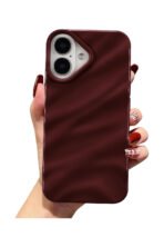 Device Love iPhone Luxury Wave Cover Cherry Red - Image 3