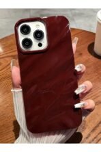 Device Love iPhone Luxury Wave Cover Cherry Red